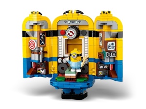 Set de construit Minions - Brick-built Minions and their Lair 876 Piese - Img 5