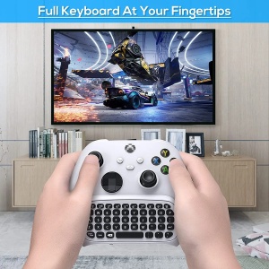Tastatura Wireless pentru controller XBOX One Series X/S Alb - Img 4