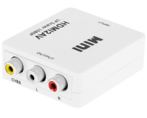Adaptor convertor video, RCA/HDMI, Full HD, 1080p, 720p