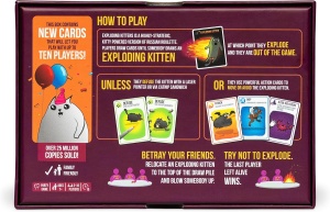 Joc de societate Exploding Kittens Party Pack, 2-10 jucatori, 7 ani - Img 2