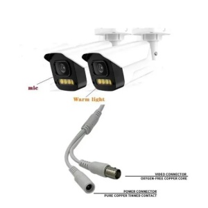 KIT SUPRAVEGHERE VIDEO CCTV 4 CAMERE + DVR, cablu 20m, Full HD 5MP - Img 4