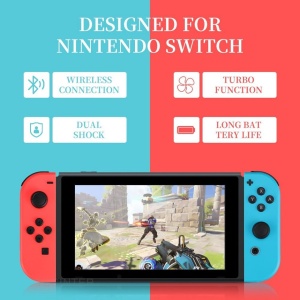 Controller JOYCON pentru Nintendo Switch Rosu-Albastru - Img 4