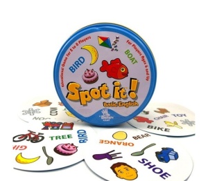 Joc de societate Dobble Basic English lb. Engleza - Img 2
