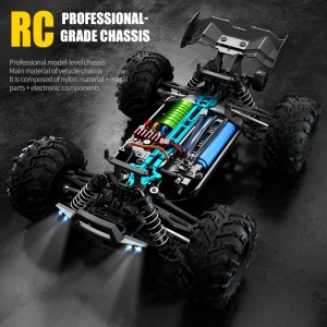 Masinuta cu telecomanda 1:16 RC 4X4, Waterproof, 70+ KM/H, Off-Road Truck - Img 5