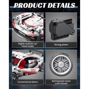 Set constructie 540 Piese Porsche 911 - Img 2
