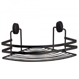 Etajera colt baie Cover Black, 1 polita, negru - Img 2