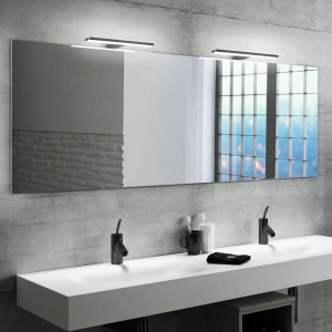 Lampa LED pentru oglinda, 5W, 30cm, negru - Img 6