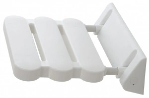 Scaun pentru dus, rabatabil, aluminu si abs, Comfort - Img 2