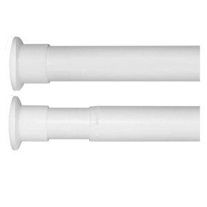 Bara perdea dus 120-200cm, extensibila, fixare in lateral fara suruburi