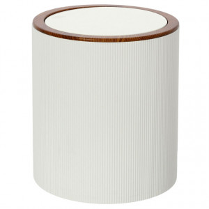 Cos de gunoi London, alb, 5L, capac basculant - Img 1
