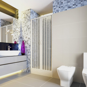 Paravan dus Venere, usi armonice, fara cadita, material pvc