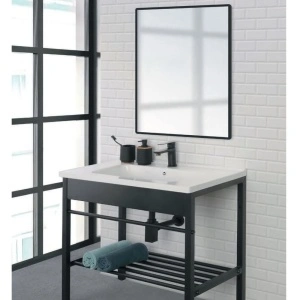 Set mobilier de baie Feridras Black