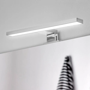 Lampa LED pentru Oglinda, 5W, 30cm, ABS cromat - Img 5