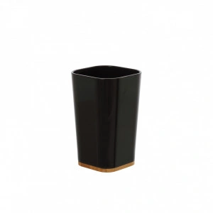 Suport periute , Bamboo, Negru