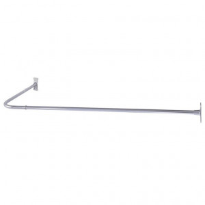 Bara perdea dus, pentru cada si dus, cu doua laturi, extensibila, 90x90-170 cm