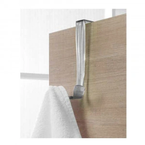Cuier dublu de usa, PP Transparent - Img 2