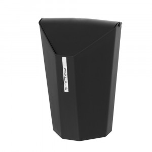 Cos de gunoi Dalila, negru, 6.5l, pentru colt, capac basculant