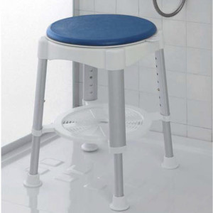 Scaun de dus rotativ Comfort, cu picioare reglabile