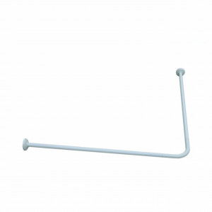 Bara perdea dus, metalica, 2 sau 3 laturi, 90x90cm, 90x90-180cm sau 90x90x90 cm, fixare cu holtzsuruburi - Img 2