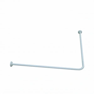 Bara perdea dus, metalica, 2 sau 3 laturi, 90x90cm, 90x90-180cm sau 90x90x90 cm, fixare cu holtzsuruburi - Img 2