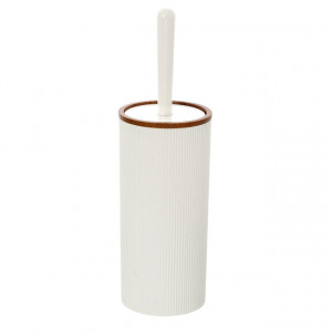 Perie wc London, alb, 10x35cm