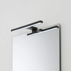 Lampa LED pentru oglinda, 5W, 30cm, negru
