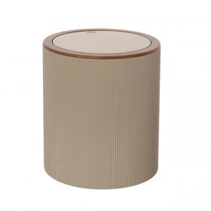 Cos de gunoi London, bej, 5L, capac basculant