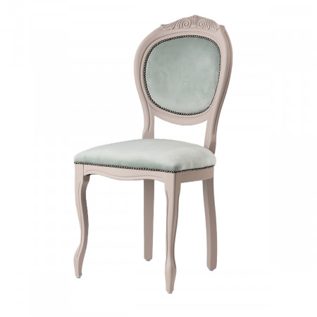 Scaun Hermes, verde - bej