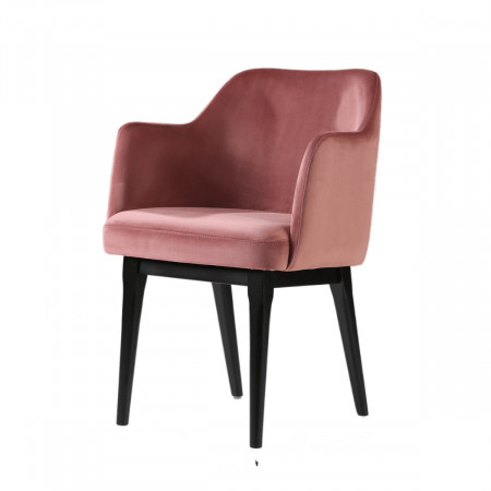 Scaun Rewine, roz - negru