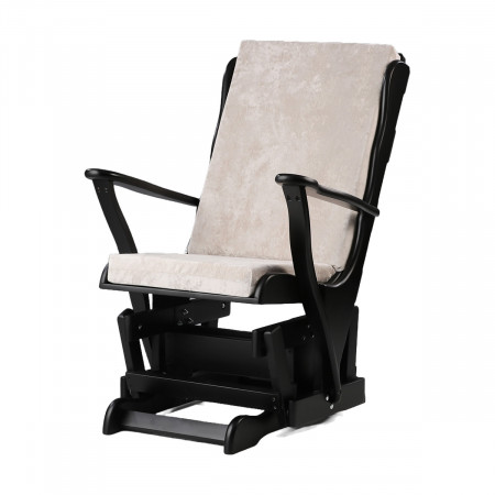 Scaun balansoar Siesta, crem - negru