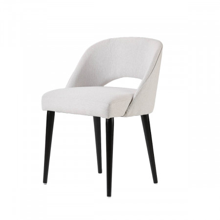 Scaun Mambo, crem - negru