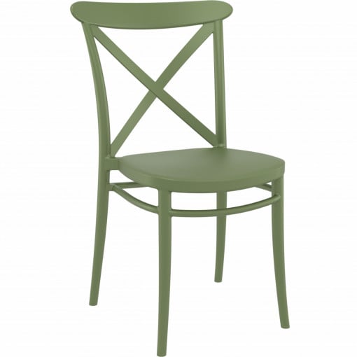 Scaun Cross, verde olive