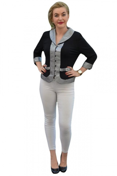 Bluza cu maneca lunga, model elegant, scurt pana in talie
