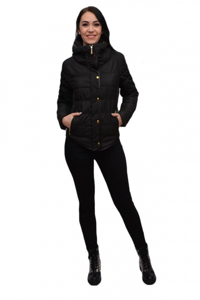 Jacheta moderna, de culoare neagra shic