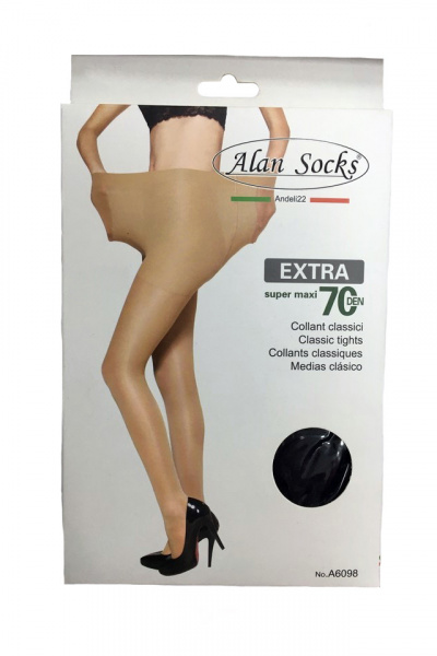 Ciorap simplu culoare naturala sau neagra, material foarte elastic