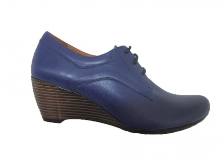 Pantof de primavara-toamna, de culoare bleumarin, model simplu
