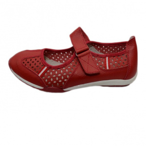Balerin sport cu bareta si design de perforatii deosebite - Img 1