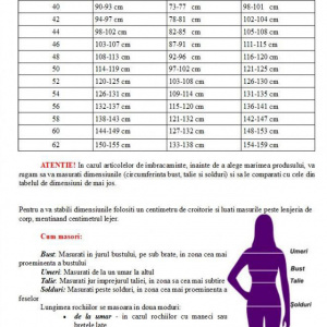 Fusta dama cu ,model simplu cu insertii de piele ,negru - Img 2