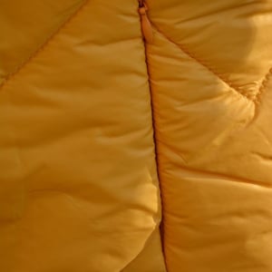 Jacheta moderna Anya ,lunga cu gluga detasabila,nuanta de galben - Img 7