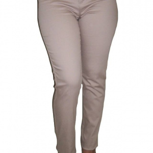 Pantaloni lungi, culoare bej, de primavara-toamna - Img 1