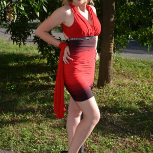 Rochie irezistibil de seducatoare, cu cristale orizontale - Img 3
