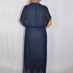 Rochie Joanna,model dungat ,nuanta de bleumarin - Img 3