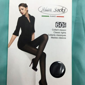 Ciorap elegant de dama cu densitate de 60 DEN, model simplu - Img 3