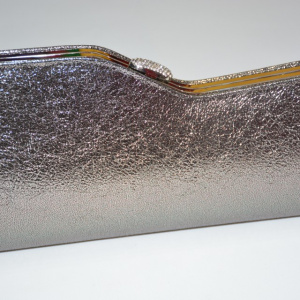 Poseta tip clutch,chic cu efect garantat,nuante auriu,negru,argintiu,argintiu-negru - Img 2