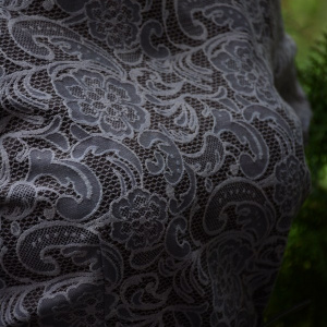 Rochie deosebita, nuanta de gri, disponibila in masuri mari - Img 3