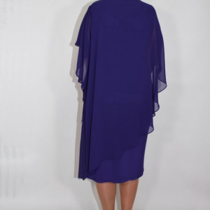Rochie mov Singrid cu aplicatii de strasuri - Img 5