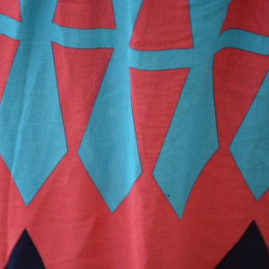 Rochie rafinata de tineret, model lung cu imprimeu multicolor - Img 5