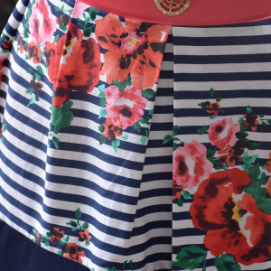 Rochie shic, de vara, cu maneca scurta, multicolora - Img 6