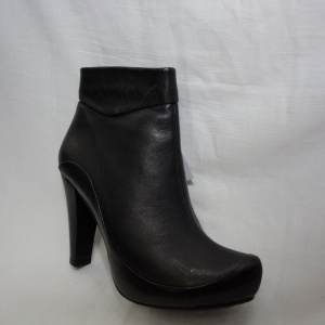 Botine clasice, scurte, de culoare neagra - Img 3