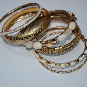 Bratara chic, nuanta de auriu, argintiu, negru, modele deosebite - Img 2